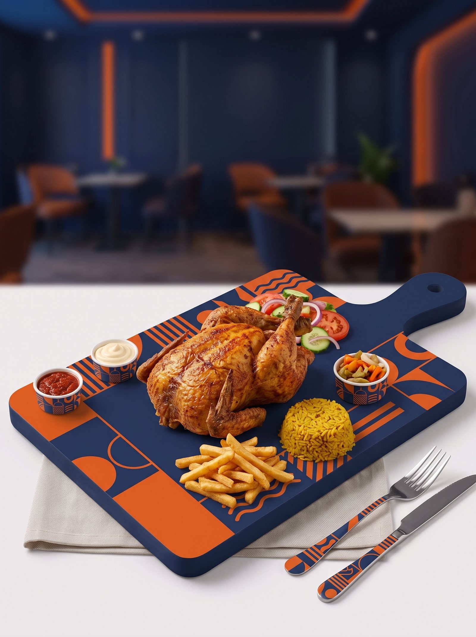 1/4 Poulet Complet